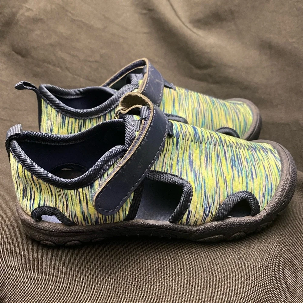 Kidgets-Blue/Green‎ Water Shoes-Size:10